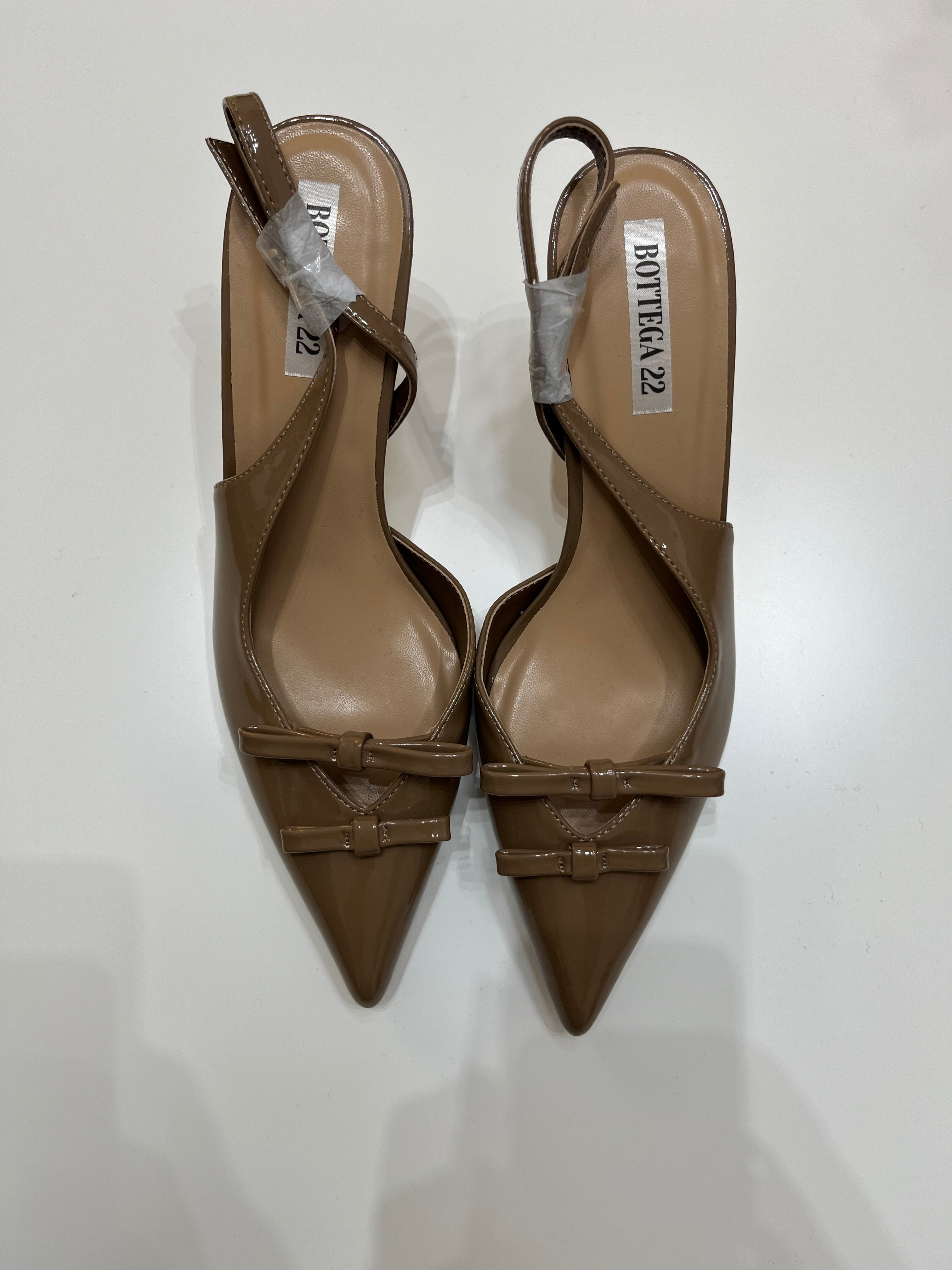 Décolleté Slingback Mina con Fiocco – Tacco 8cm