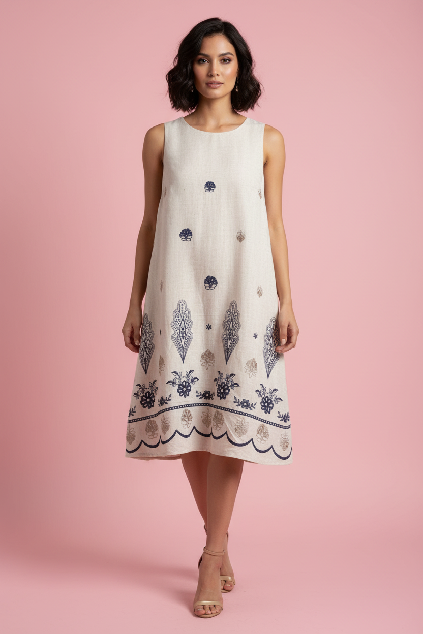 Vestito Monica – Abito in Lino da Donna