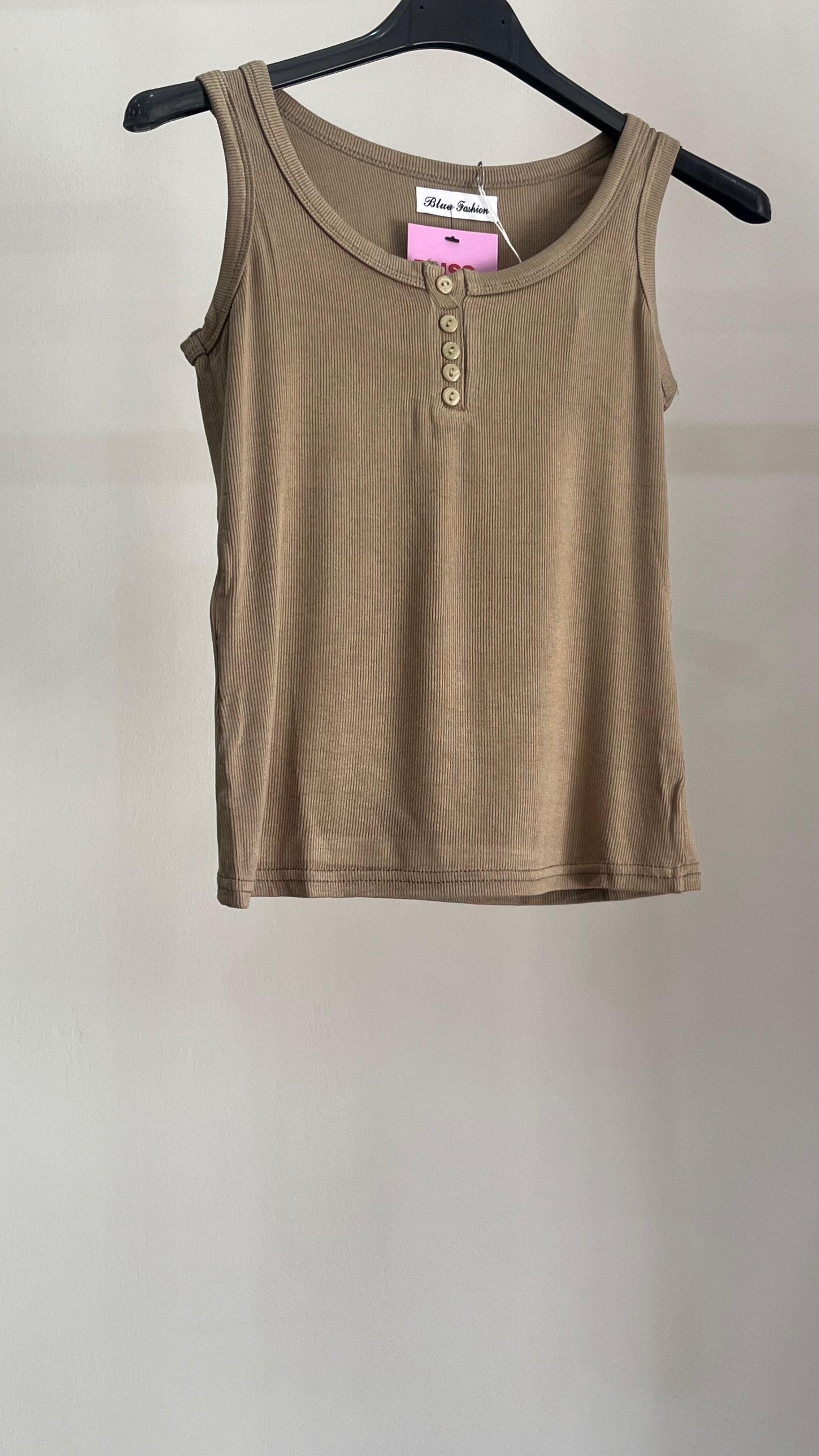 Canottiera Ester – Top Sportivo da Donna in Cotone