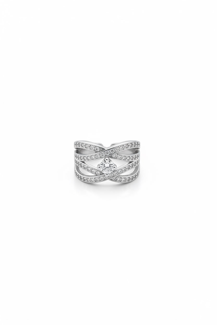 Anello Camilla – Anello Elegante da Donna in Argento