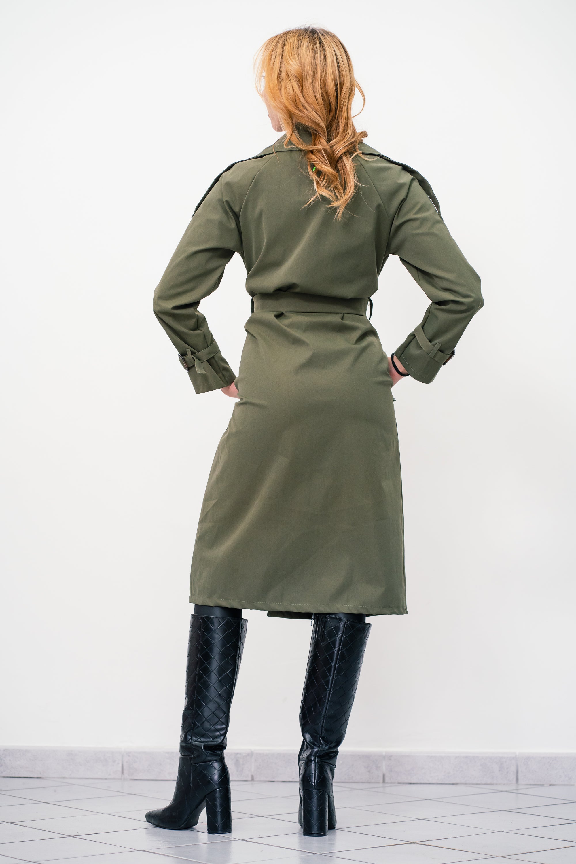 Trench Isabella Verde militare