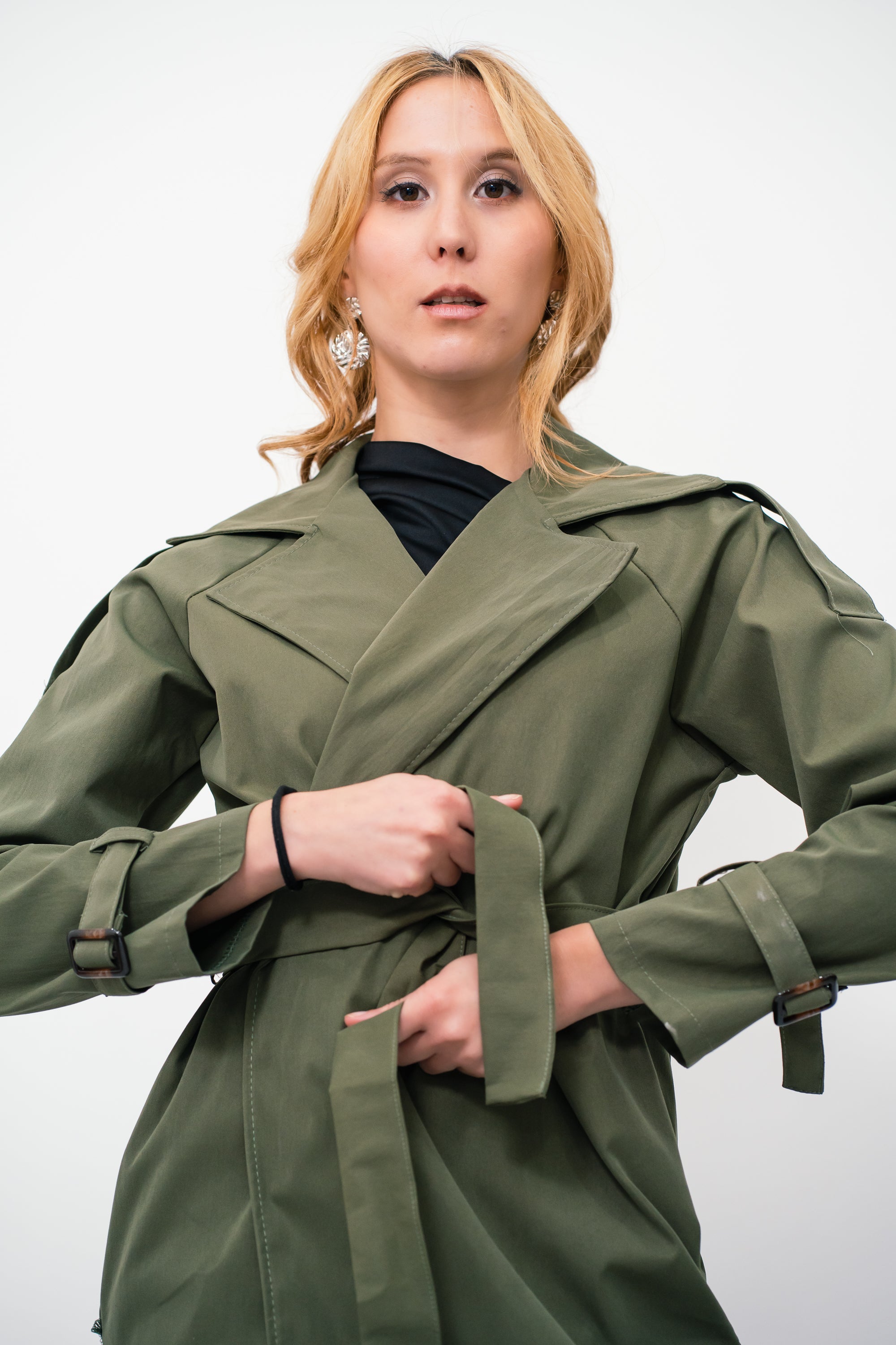 Trench Isabella Verde militare