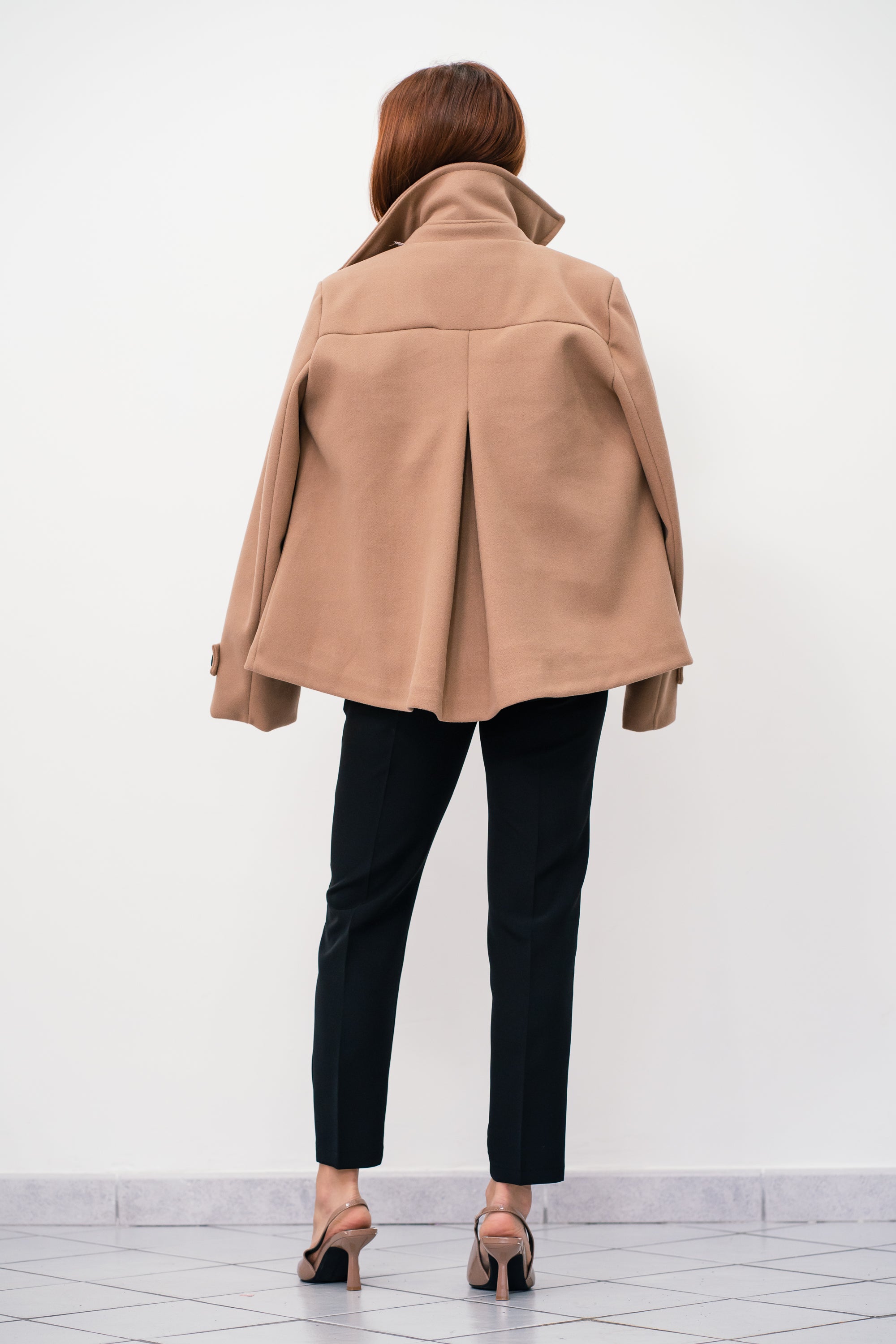 Cappotto Trench Cammello Mia