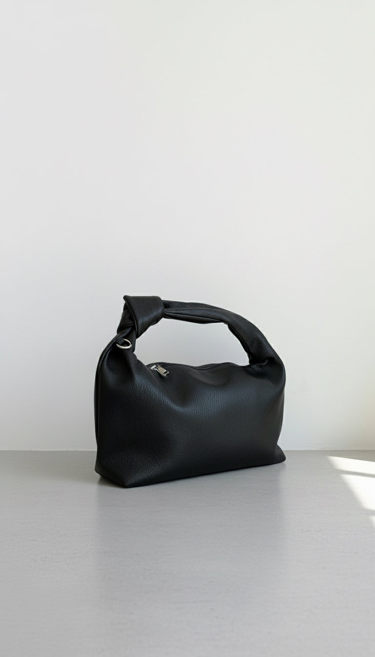 Borsa Mila Ecopelle con Nodo - Borsa a Spalla Donna