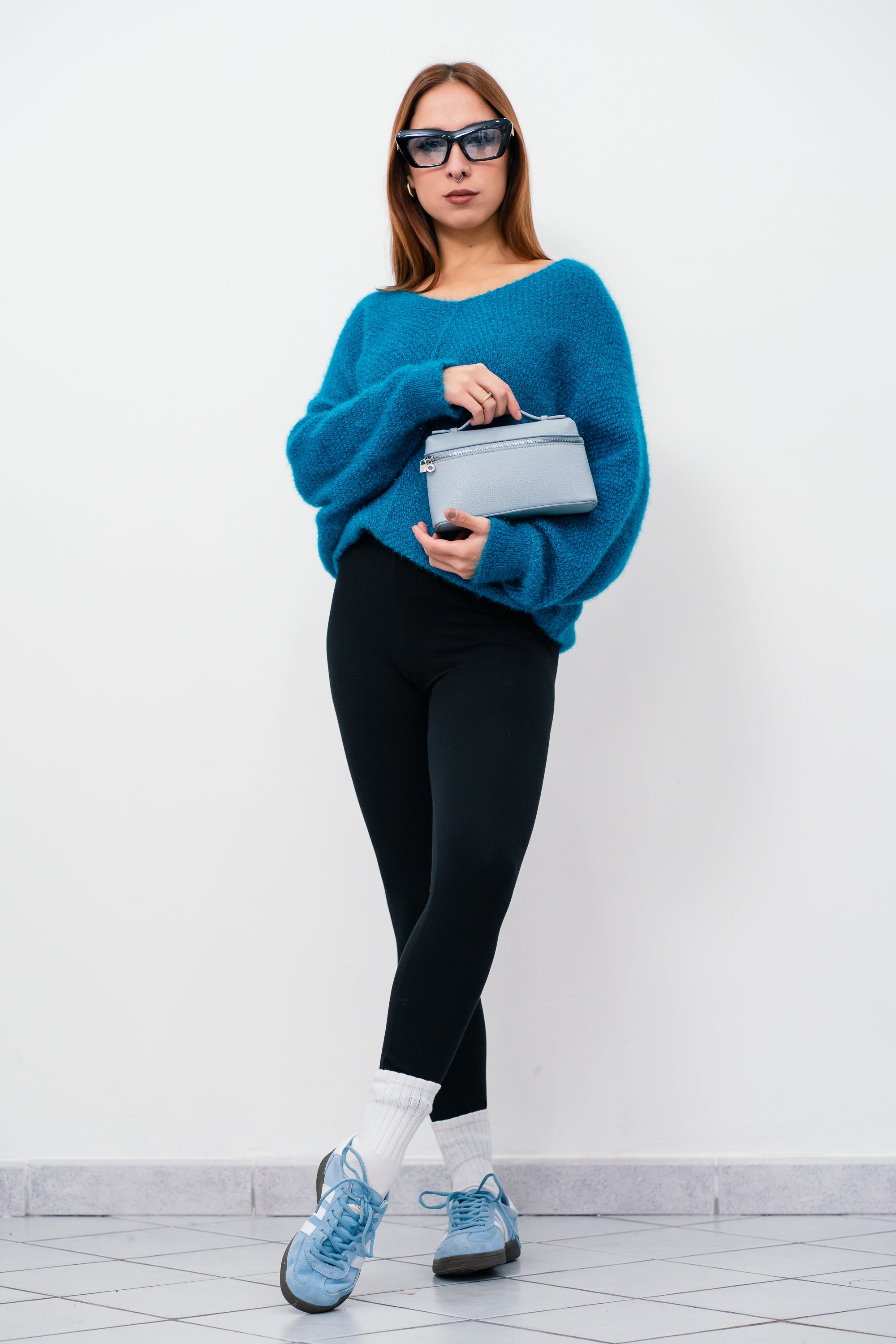 Maglione Letizia Azzurro