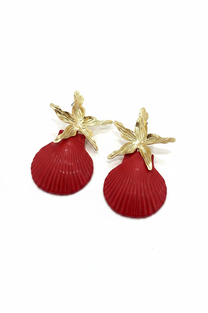 Orecchini Lia – Stella Marina & Conchiglia
