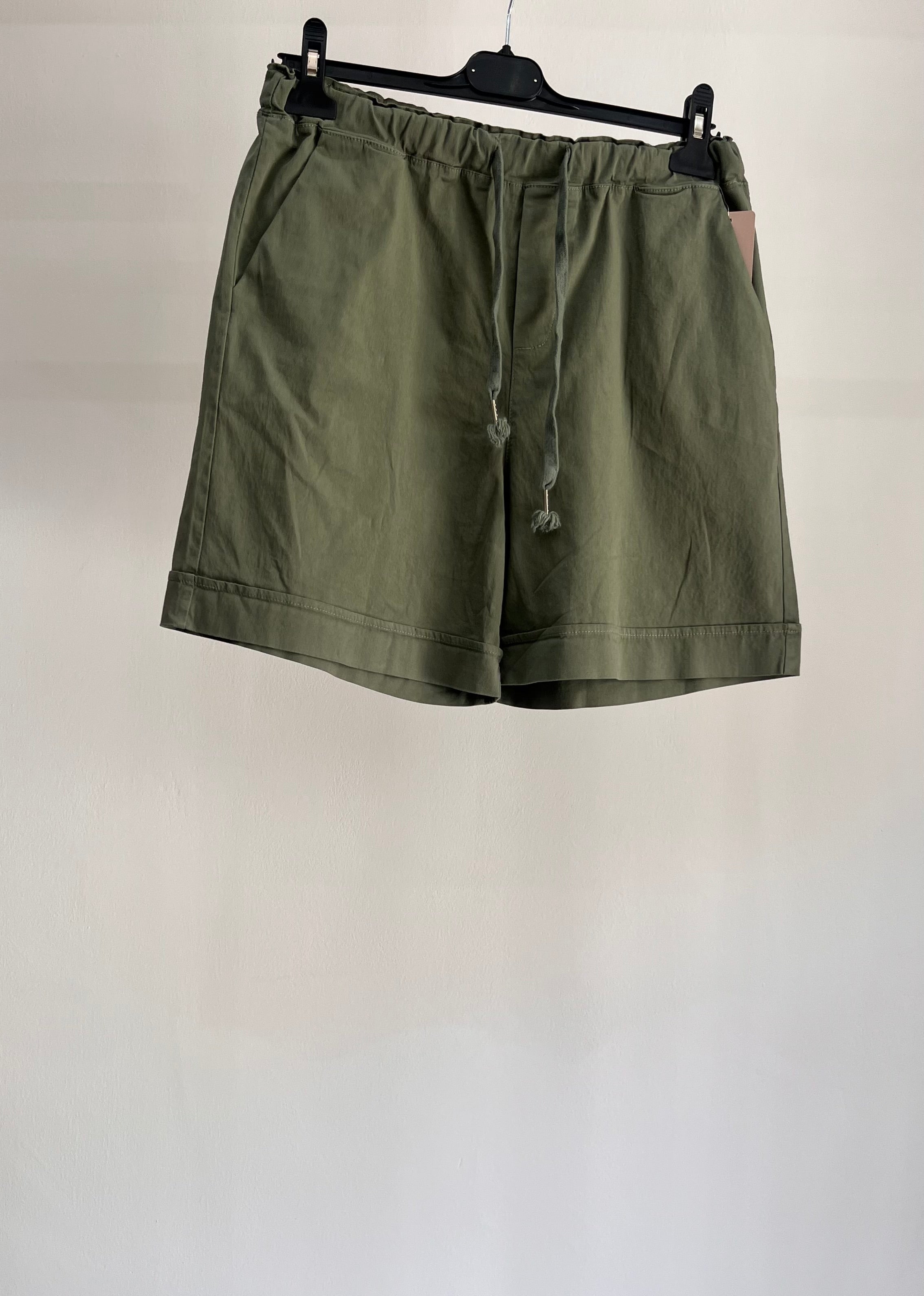 Pantaloncino Jenny – Shorts Vita Alta in Cotone