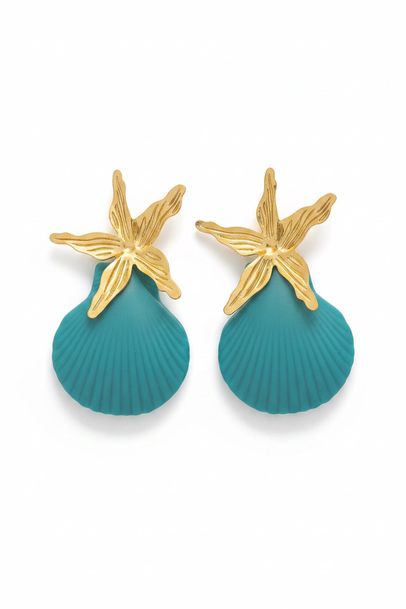 Orecchini Lia – Stella Marina & Conchiglia