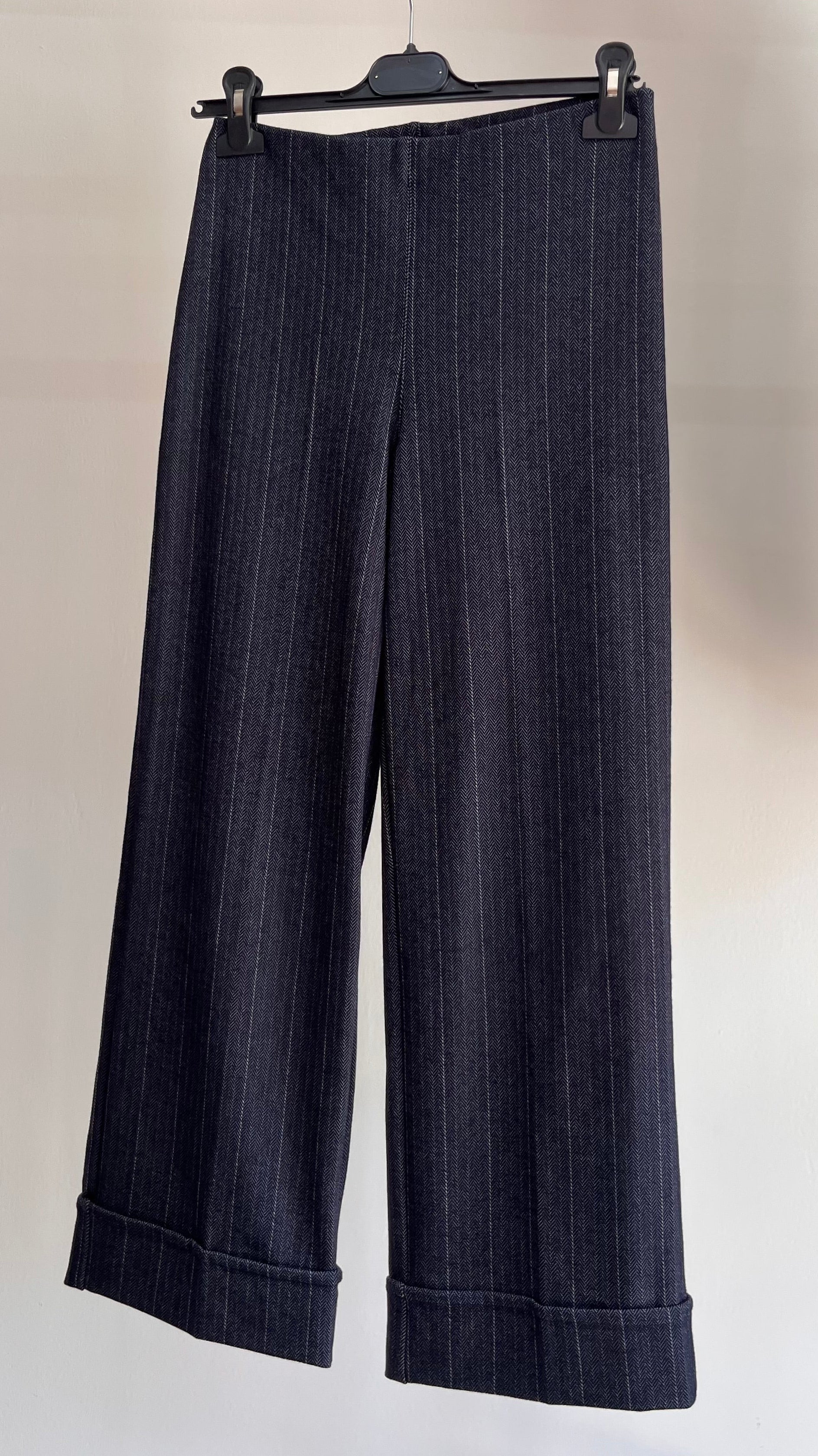 Pantalone Gabriela – Gessato Wide Leg