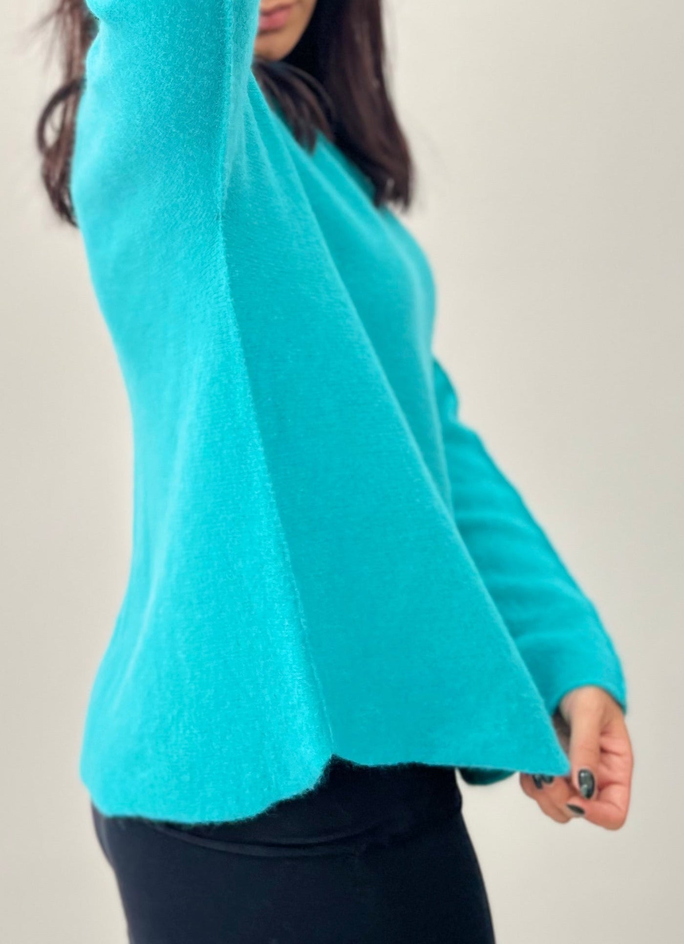 Lupetto Candy Morbido in Maglia - Dolcevita Donna