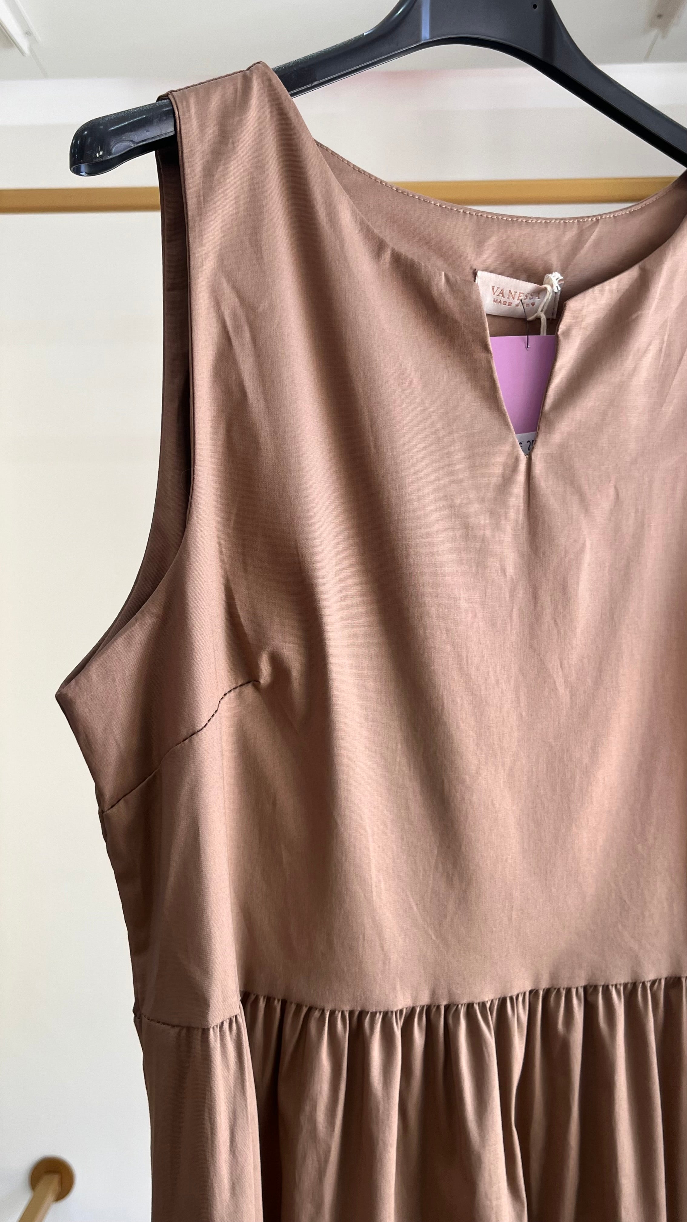 Vestito Lucrezia - Abito midi smanicato