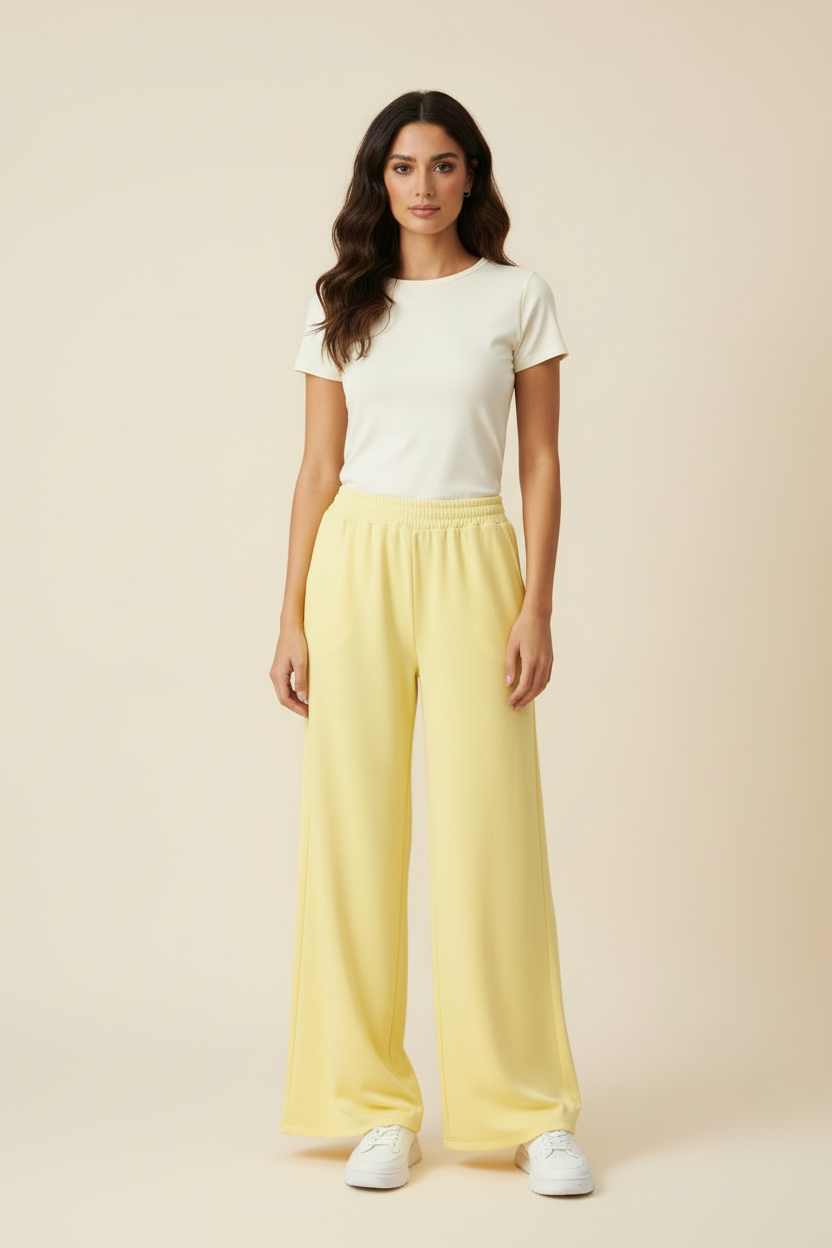 Pantalone Sarah - Jogger relax con Vita Elasticizzata