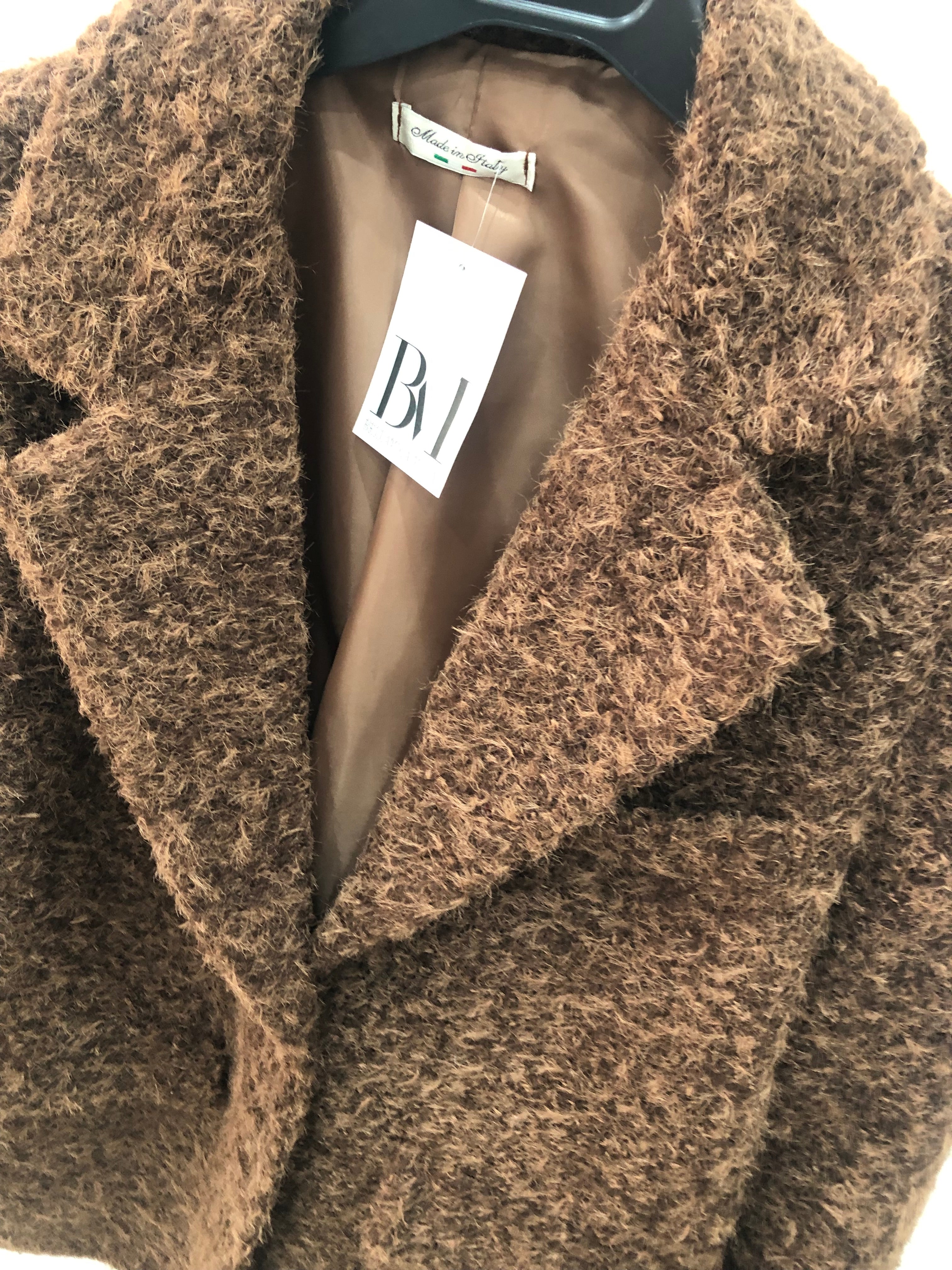 Blazer Olga Oversized Bouclé - Cappotto Elegante Donna