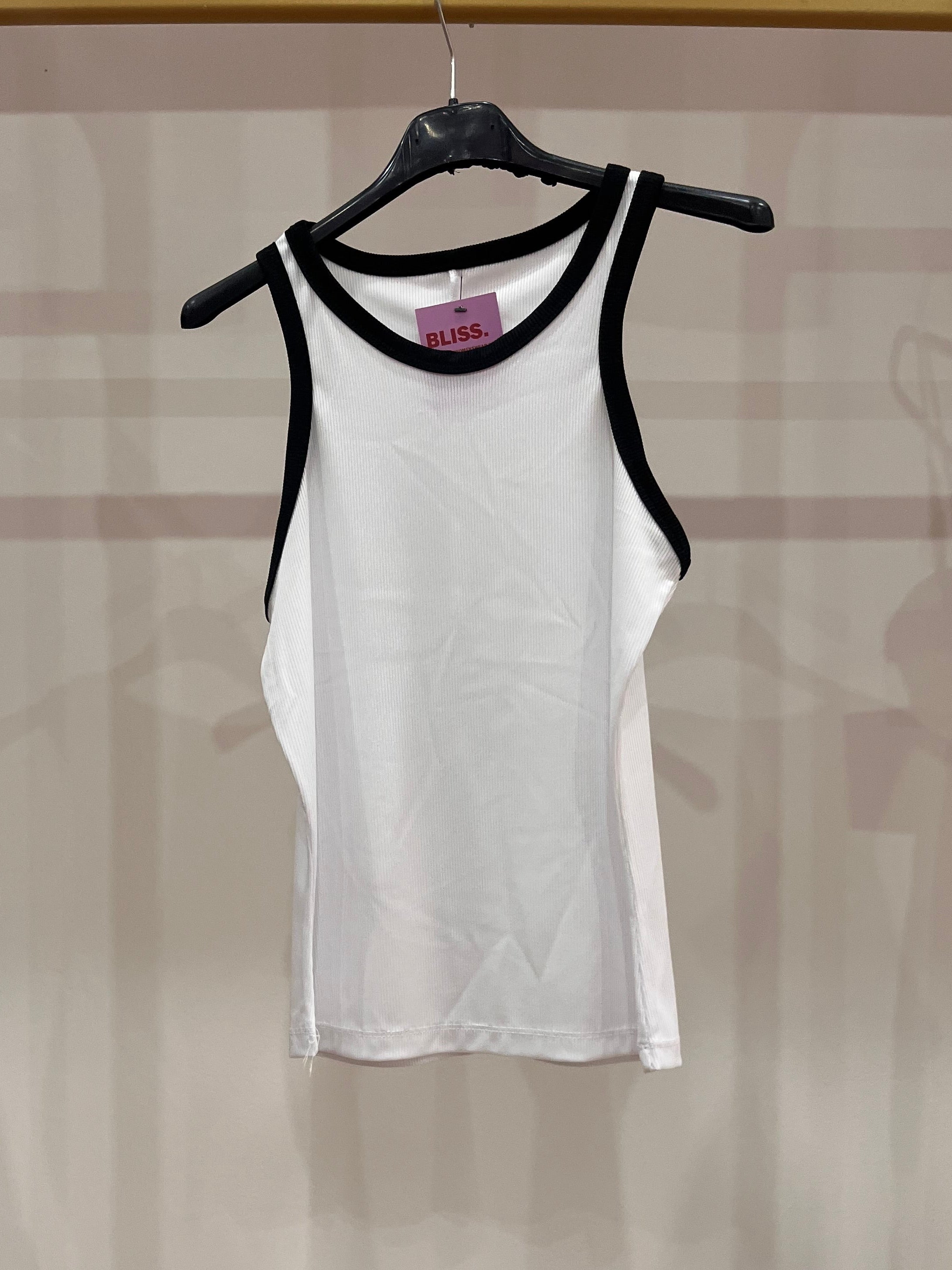 Canottiera Diana - top a costine