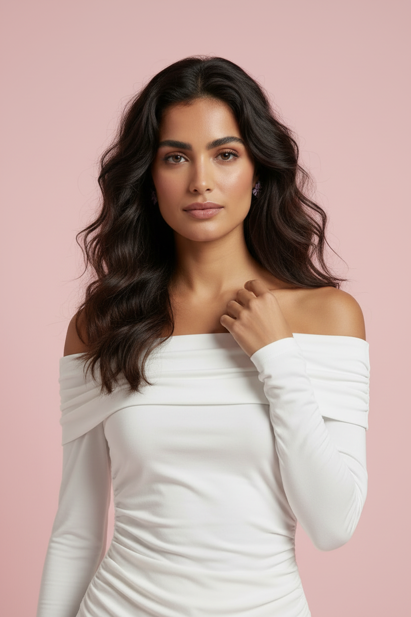 Maglia Angelina - Top maniche lunghe Off-Shoulder
