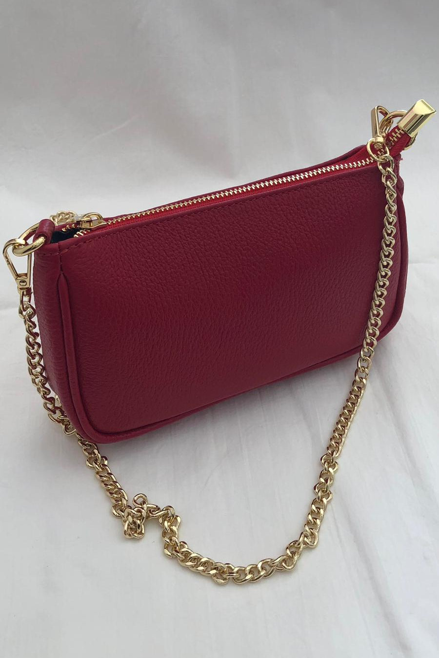 Eva - Borsa con dettagli gold