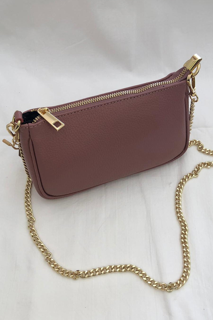 Eva - Borsa con dettagli gold