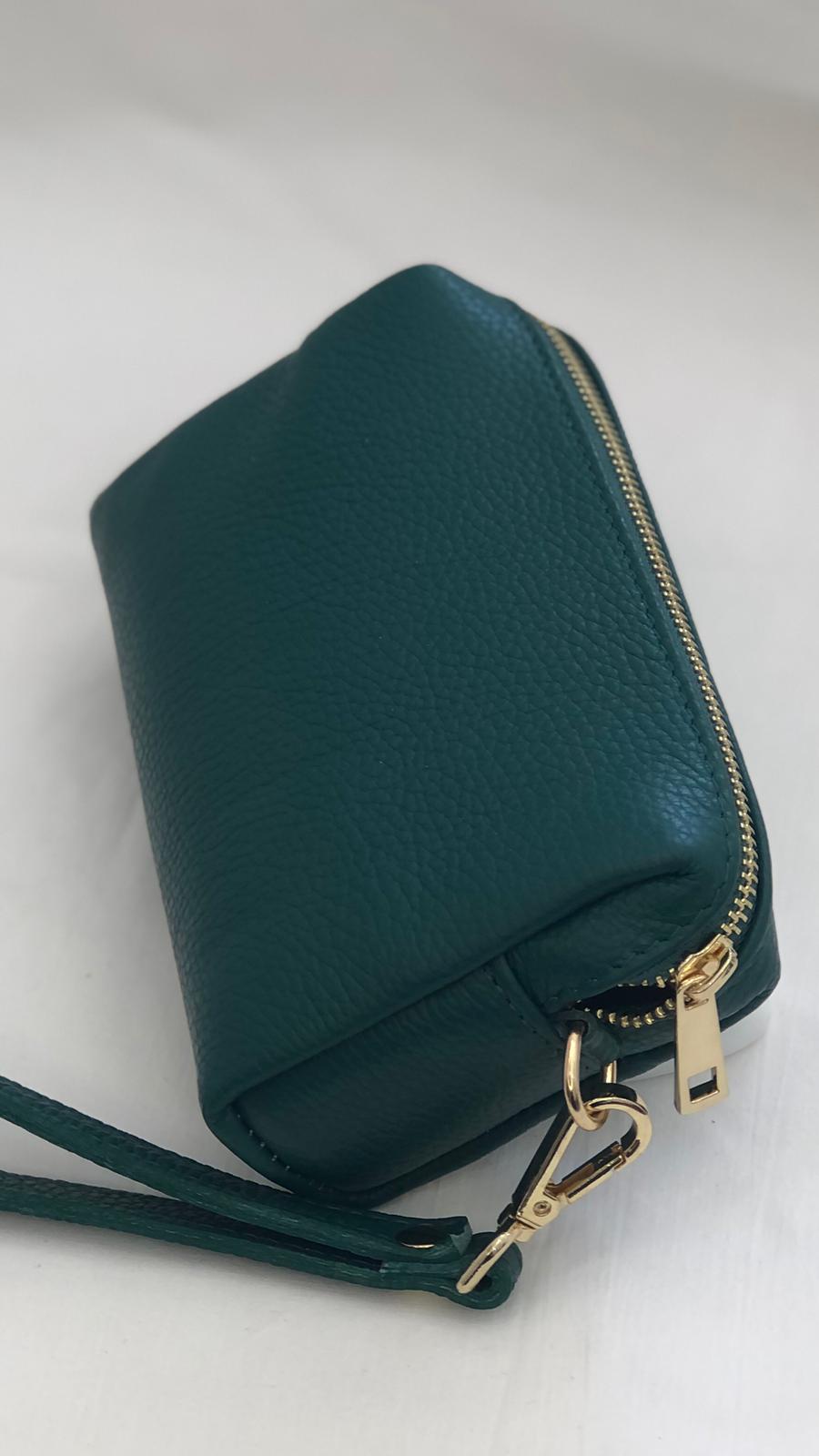 Pochette Essenza - in pelle martellata