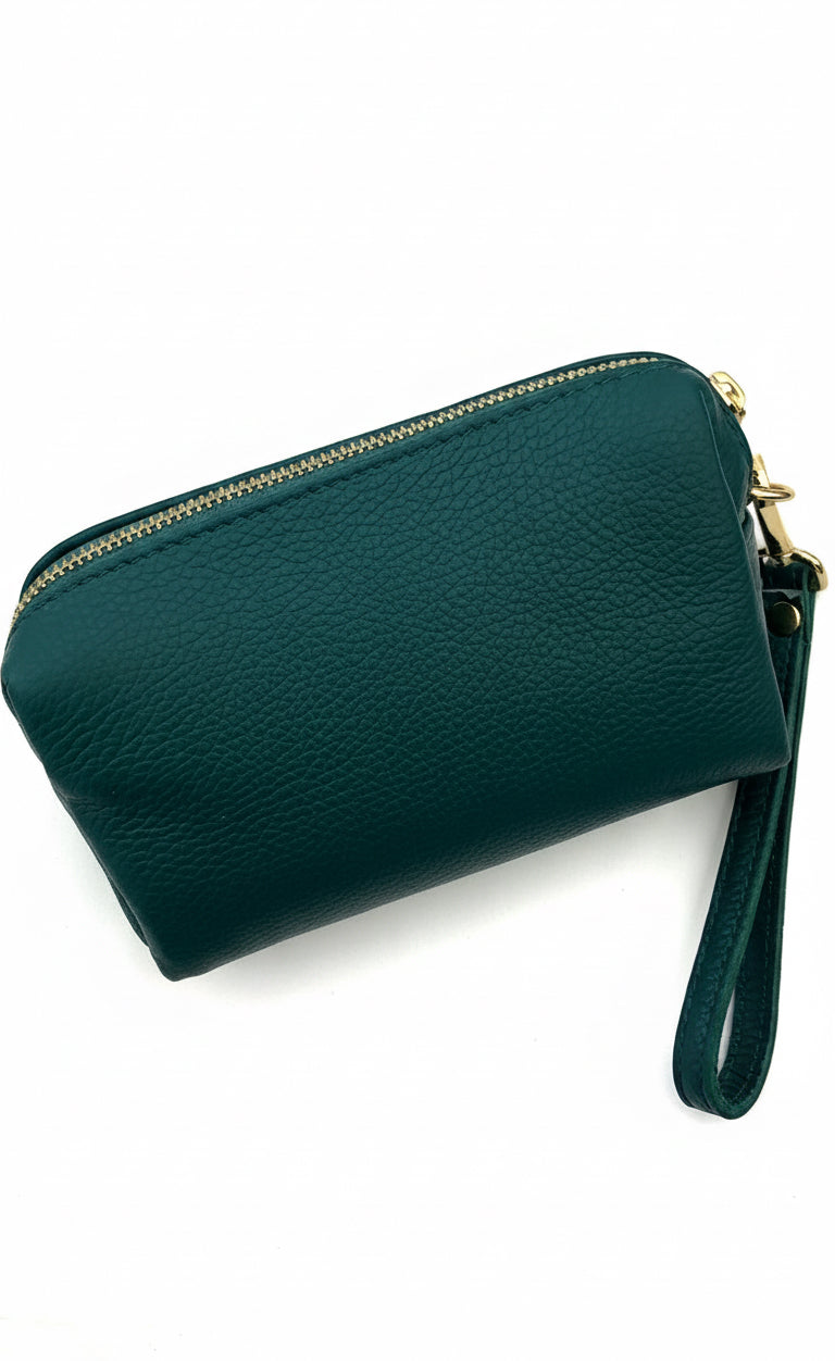 Pochette Essenza - in pelle martellata