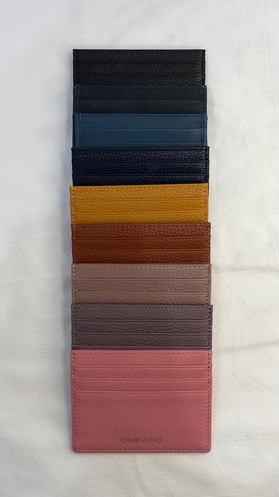 Icona - Portacarte minimal in pelle
