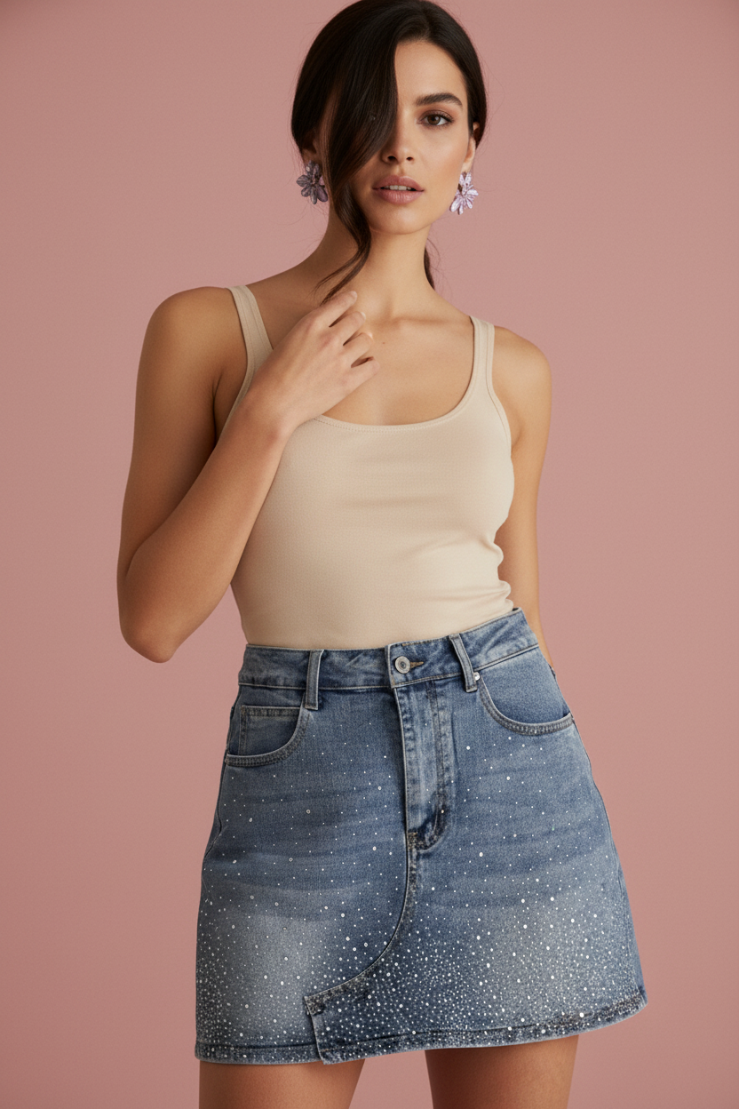 Minigonna Margherita – Gonna Corta Donna Estiva | Bliss Womens Wear