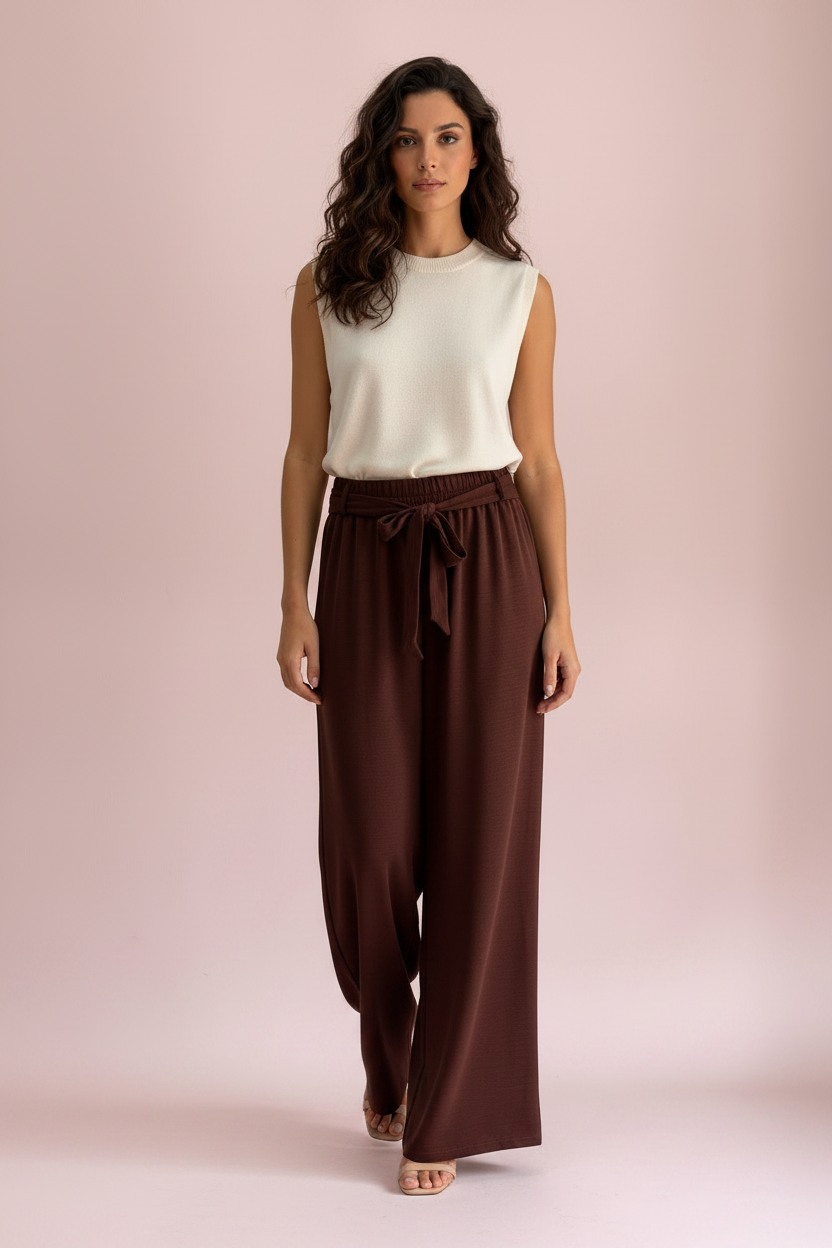 Pantalone Aurora – Eleganza Fluida per Ogni Occasione